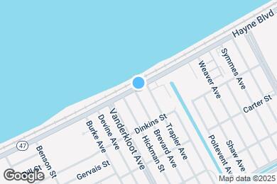 Map image of the property - 9400 Hayne Blvd
