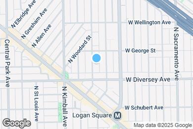 Map image of the property - 2833 N Spaulding Ave
