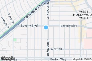 Map image of the property - 137 N Doheny Dr