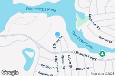 Map image of the property - 60 S Shore Dr