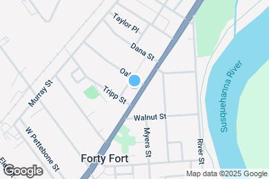 Map image of the property - 1142 Wyoming Ave