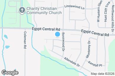 Map image of the property - 4604 Sun Ridge Dr