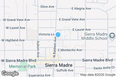 Map image of the property - 144 N Baldwin Ave