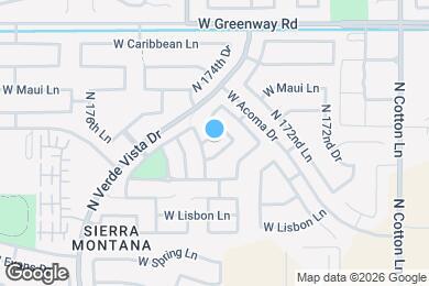 Map image of the property - 17403 W Langer Ln