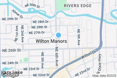 Map image of the property - 605 NE 27th St