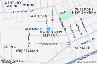 Map image of the property - 209 Oak St