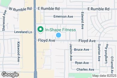 Map image of the property - 215 Floyd Ave