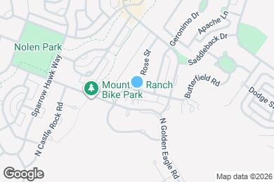 Map image of the property - 3548 E Caitlyn St