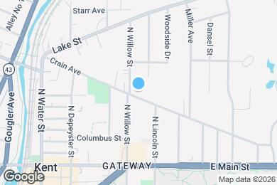 Map image of the property - 425 E Crain Ave