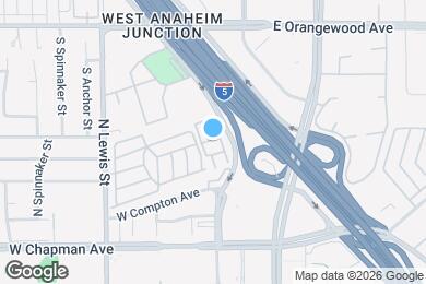 Map image of the property - 931 E Drapery Ln