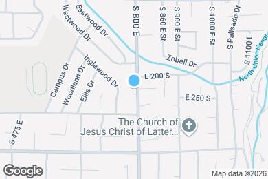 Map image of the property - 236 S 800 E