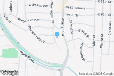 Map image of the property - 9123 Washington St