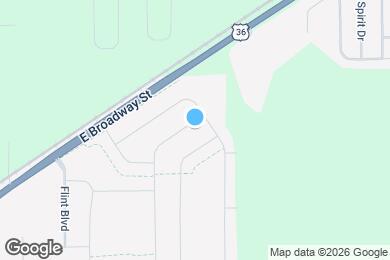 Map image of the property - 1364 W Wyndstone Way
