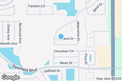 Map image of the property - 2522 Albaca Dr