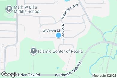 Map image of the property - 3910 W Verner Dr