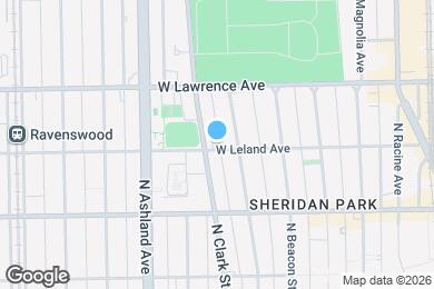 Map image of the property - 1462 W Leland Ave