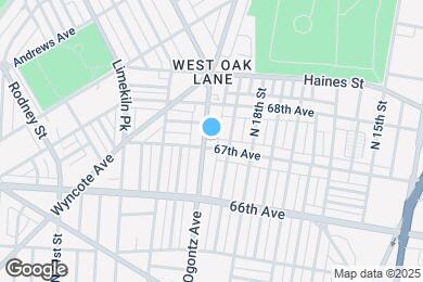 Map image of the property - 6705 Ogontz Ave