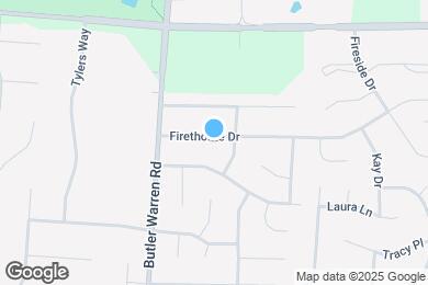 Map image of the property - 1381 Firethorne Dr