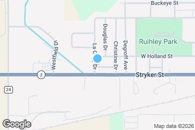 Map image of the property - 102 La Choy Dr