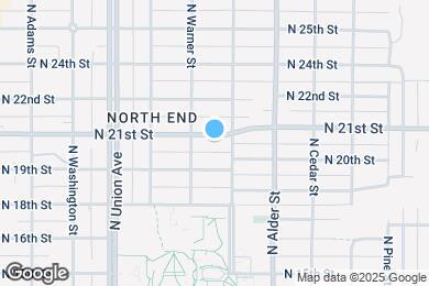 Map image of the property - 3312 N 21st St