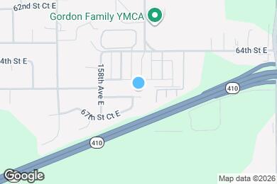 Map image of the property - 15915 66th Street Ct E