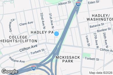 Map image of the property - 812 31st Ave N