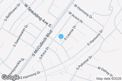 Map image of the property - 829 S Laurue Dr