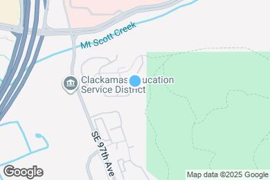 Map image of the property - 10232 SE Talbert St