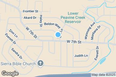 Map image of the property - 701 Ibis Ln