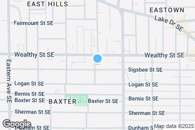 Map image of the property - 422 Barth Ave SE