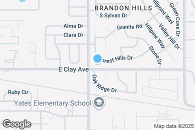 Map image of the property - 503 Hillside Ct
