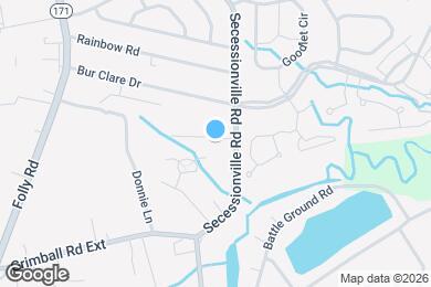 Map image of the property - 1585 Secessionville Rd