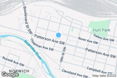 Map image of the property - 1825 Patterson Ave SW