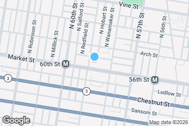 Map image of the property - 5846 Filbert St