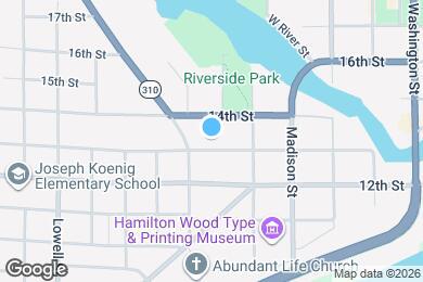 Map image of the property - 2006 13th St