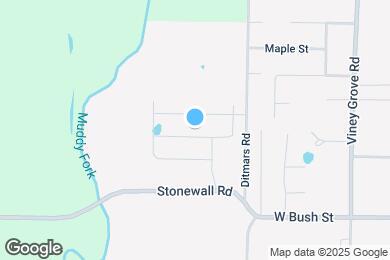 Map image of the property - 1032 PEBBLE Dr
