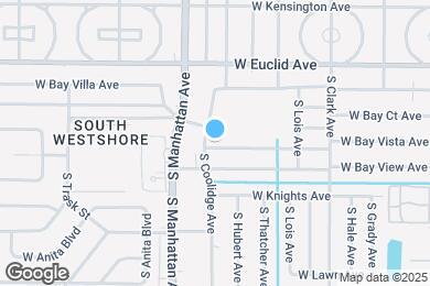 Map image of the property - 4229 W Bay Vista Ave