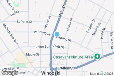 Map image of the property - 14 E Spring St