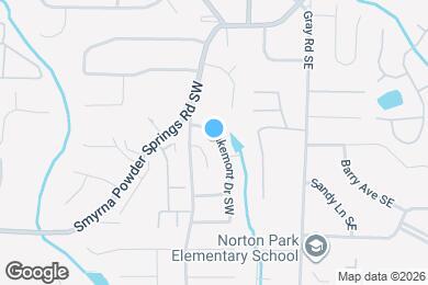 Map image of the property - 2870 Lakemont Dr SW