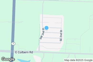 Map image of the property - 115 SW Hanging Garden St