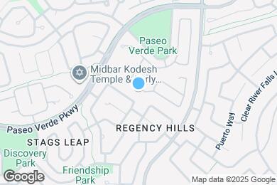 Map image of the property - 1853 Vista Pointe Ave