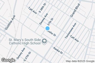 Map image of the property - 3650 Neosho St