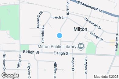 Map image of the property - 323 Plumb St