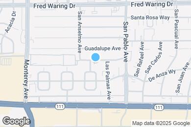 Map image of the property - 73345 Royal Palm Dr