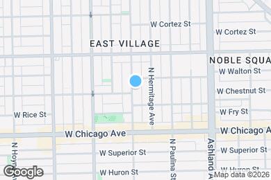 Map image of the property - 903 N Wood St