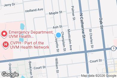Map image of the property - 24 Lafayette St