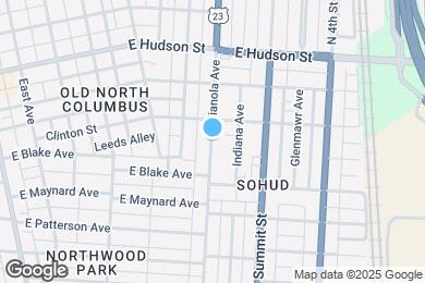 Map image of the property - 2418 Indianola Ave