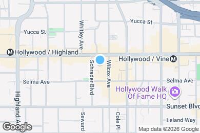 Map image of the property - Hollywood Arts Collective