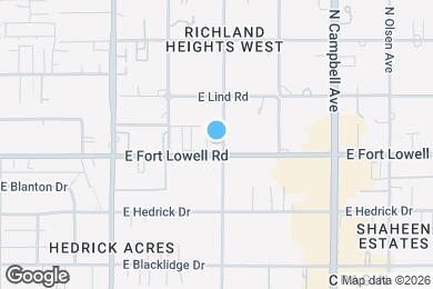 Map image of the property - 3201 N Cherry Ave