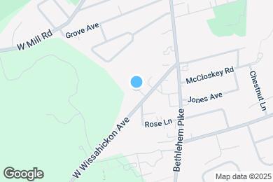 Map image of the property - 29 W Wissahickon Ave
